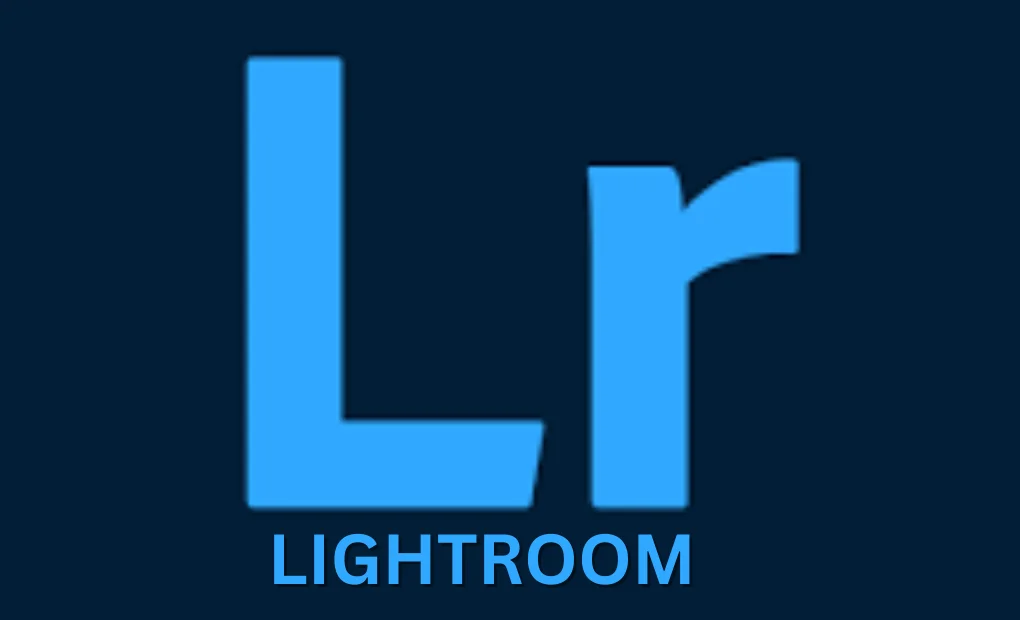 A Banner with Lightroom Logo on it